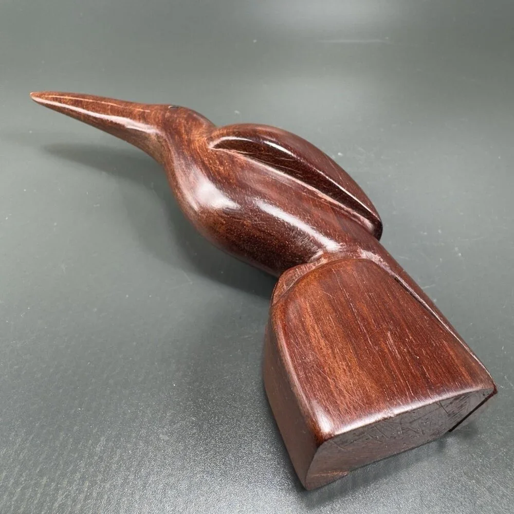 Hand Carved Ironwood vintage hand